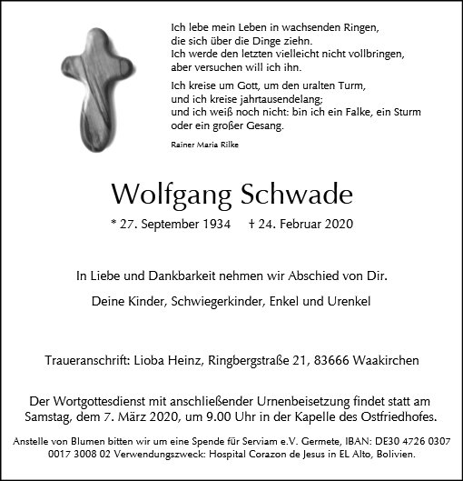 Wolfgang Schwade