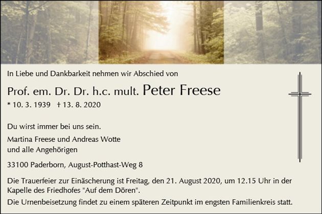 Peter Freese