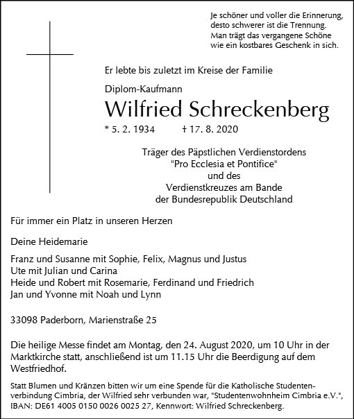 Wilfried Schreckenberg