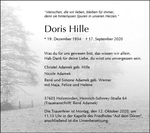 Doris Hille