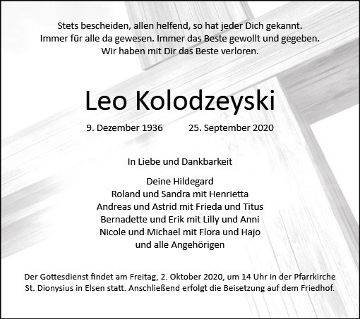 Leo Kolodzeyski