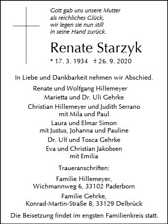 Renate Starzyk