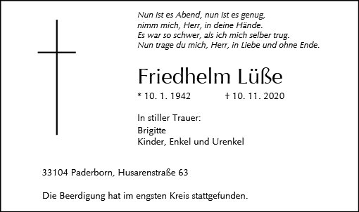 Friedhelm Lüße