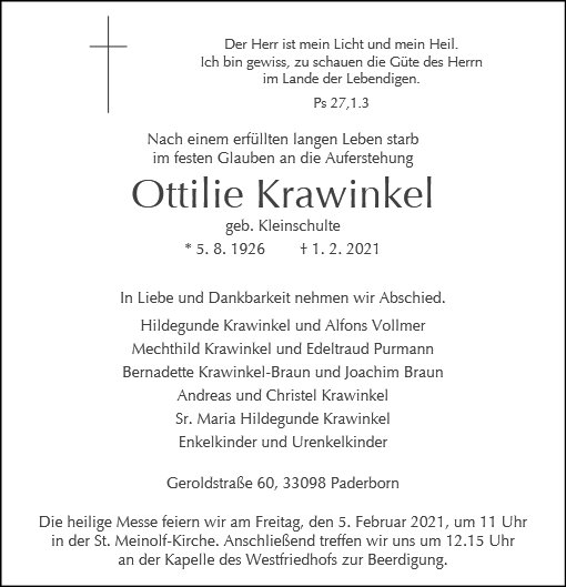 Ottilie Krawinkel