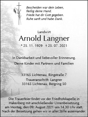 Arnold Langner