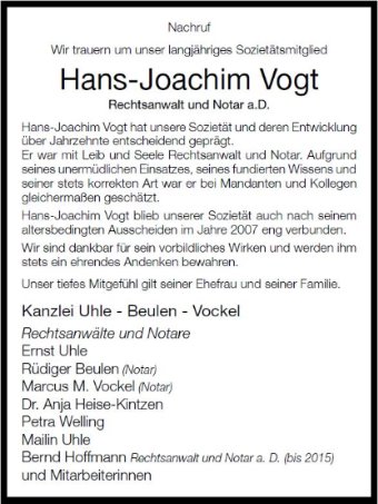 Hans-Joachim Vogt