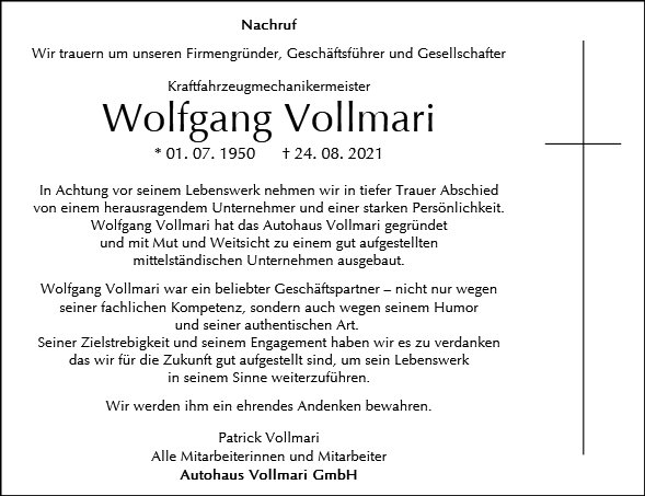 Wolfgang Vollmari