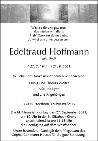 Edeltraud Hoffmann