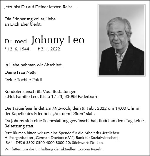 Johnny Leo