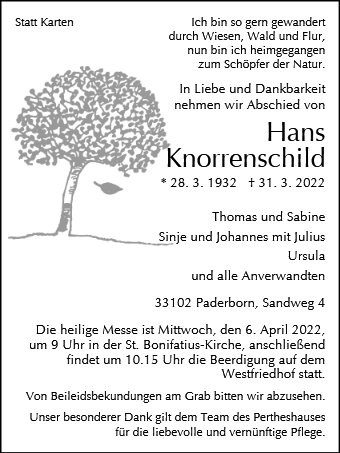 Hans Knorrenschild