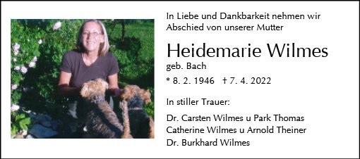 Heidemarie Wilmes