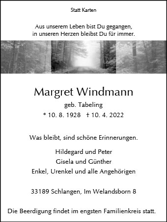 Margret Windmann