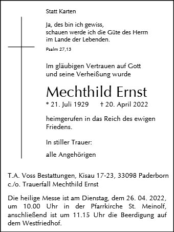 Mechthild Ernst
