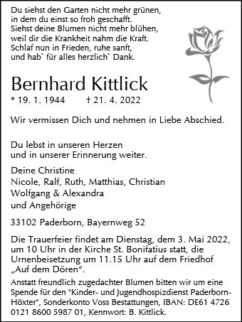 Bernhard Kittlick