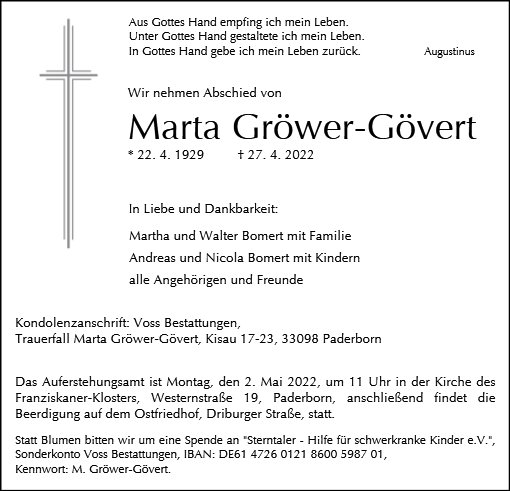 Marta Gröwer-Gövert