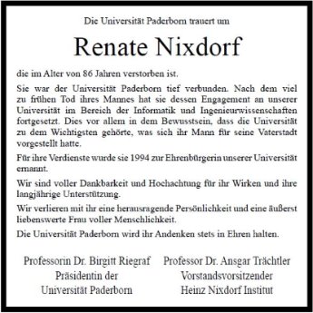 Renate Nixdorf