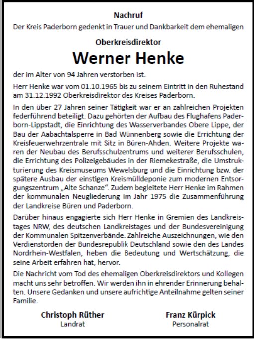 Werner Henke