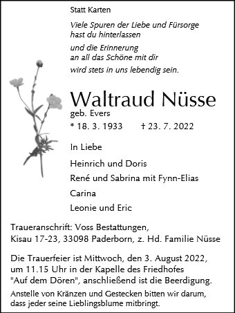 Waltraud Nüsse