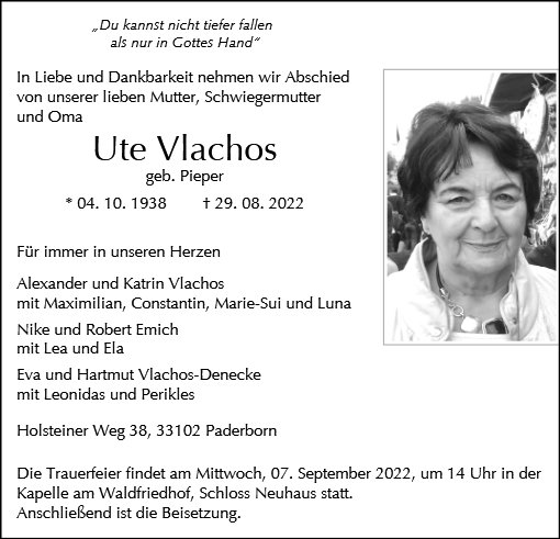 Ute Vlachos