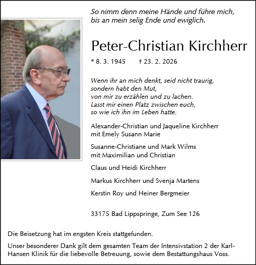 Peter-Christian Kirchherr