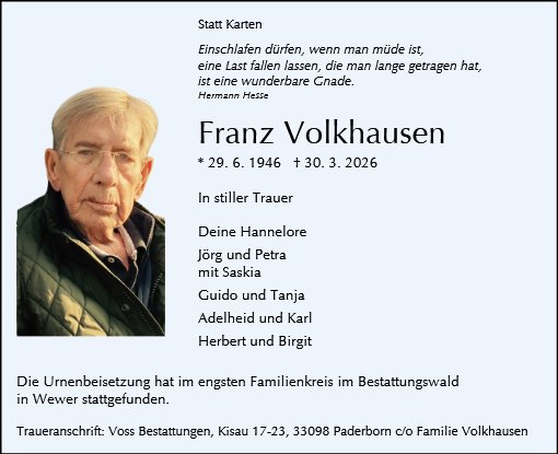 Franz Volkhausen