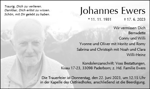 Johannes Ewers