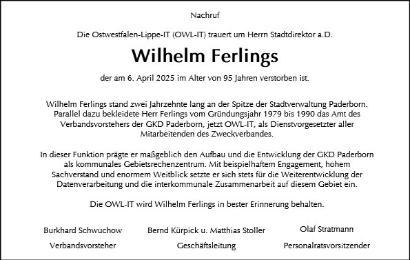 Wilhelm Ferlings