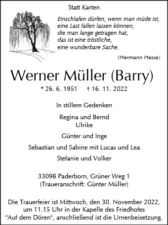 Werner Müller