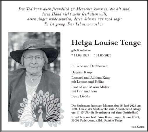 Helga Tenge