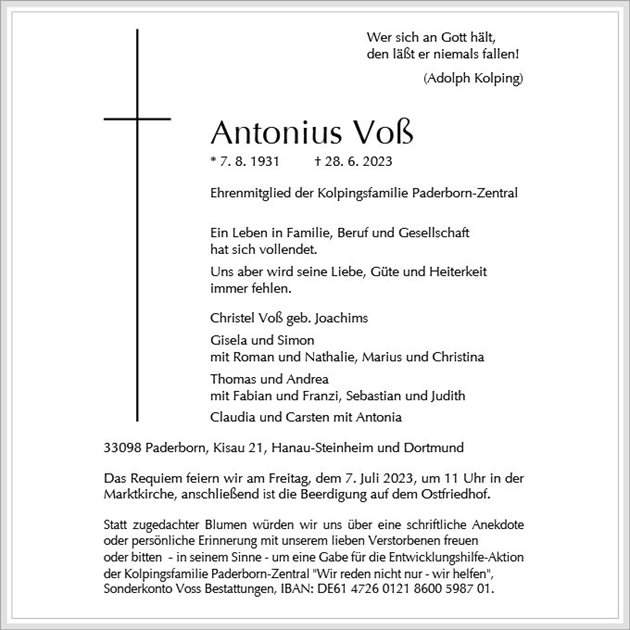 Antonius Voß