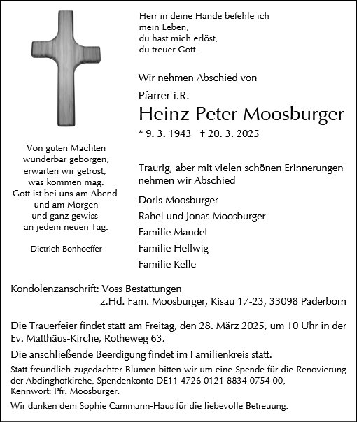 Heinz Peter Moosburger
