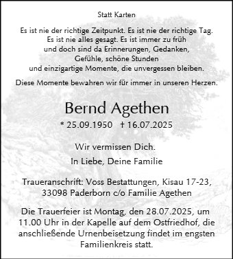 Bernd Agethen