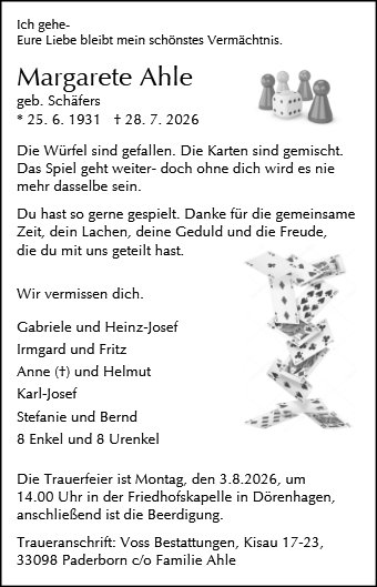 Margarete Ahle