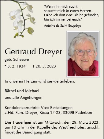 Gertraud Dreyer