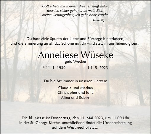 Anneliese Wüseke