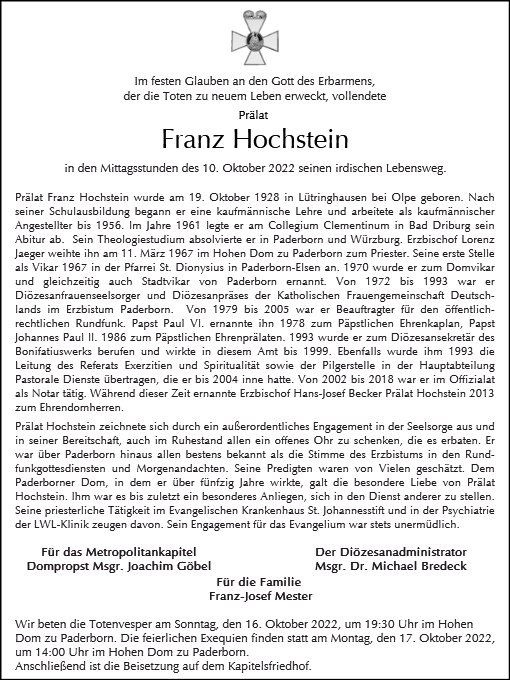 Franz Hochstein