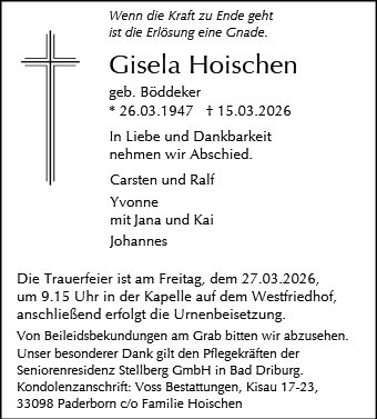 Gisela Hoischen