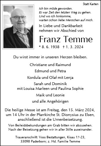 Franz Temme