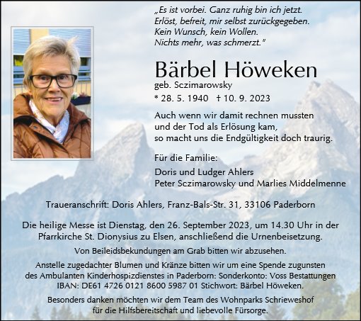 Bärbel Höweken