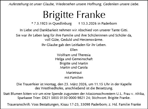 Brigitte Franke