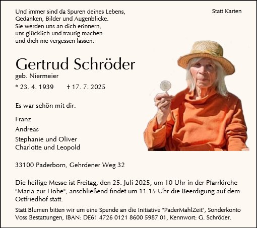 Gertrud Schröder