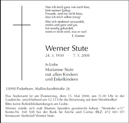 Werner Stute