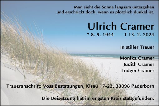 Ulrich Cramer