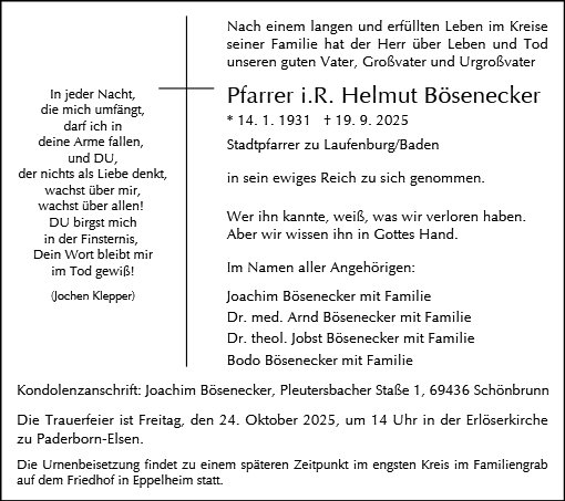 Helmut Bösenecker
