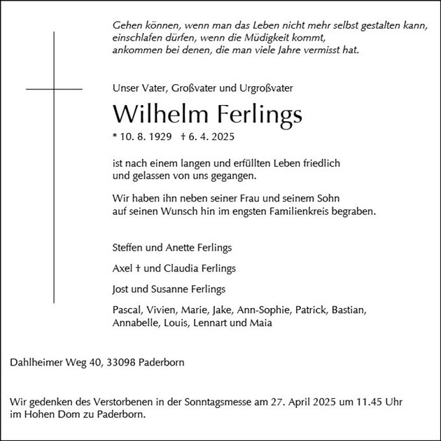 Wilhelm Ferlings