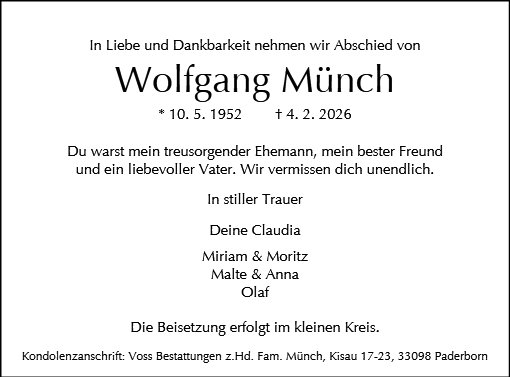 Wolfgang Münch