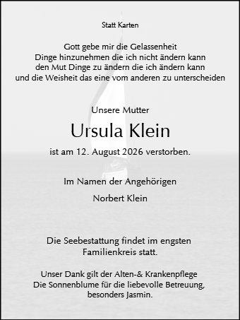 Ursula Klein