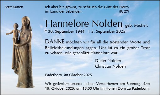 Hannelore Nolden