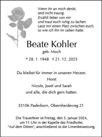 Beate Kohler