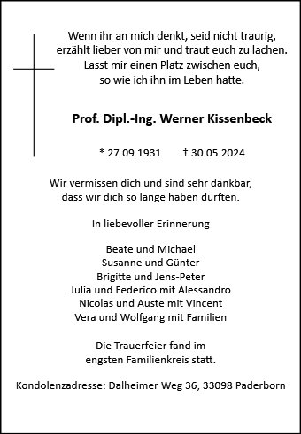 Werner Kissenbeck